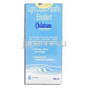 オイラタム エモリエント Oilatum Emollient 100ml 保湿剤 （GSK） 箱