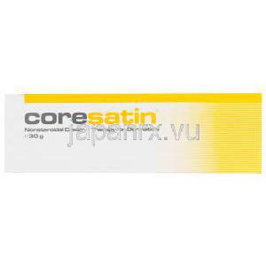 コレサティン Coresatin　小児非ステロイドヒーリングクリーム30mg、Coremirac-6　箱