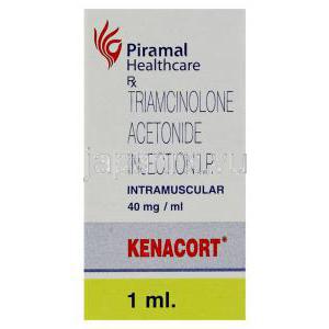 トリアムシノロンアセトニド注射薬 （ケナコルト注射薬ジェネリック）, Kenacort, 40mg/ml 1 ml 注射