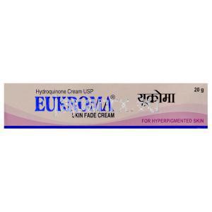 ユークロマ, ハイドロキノン 4% 30gm クリーム(Yash Laboratories)　箱