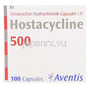 トラサイクリン , Hostacycline, 500 mg 箱