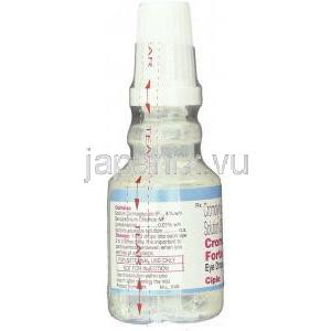 クロマル フォルテ 点眼薬, クロモグリク酸ナトリウム／塩化ベンザル配合, 4% 5 ml 点眼薬 (Cipla)