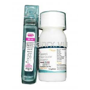 ポドキセチル CV 内服液,セフポドキシム100mg / クラブラン酸  31.25mg,  内服液 30ml, ボトル情報