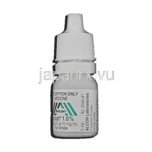 エイゾプト Azopt, ブリンゾラミド 1 % x 5ml 点眼薬 (Alcon) ボトル